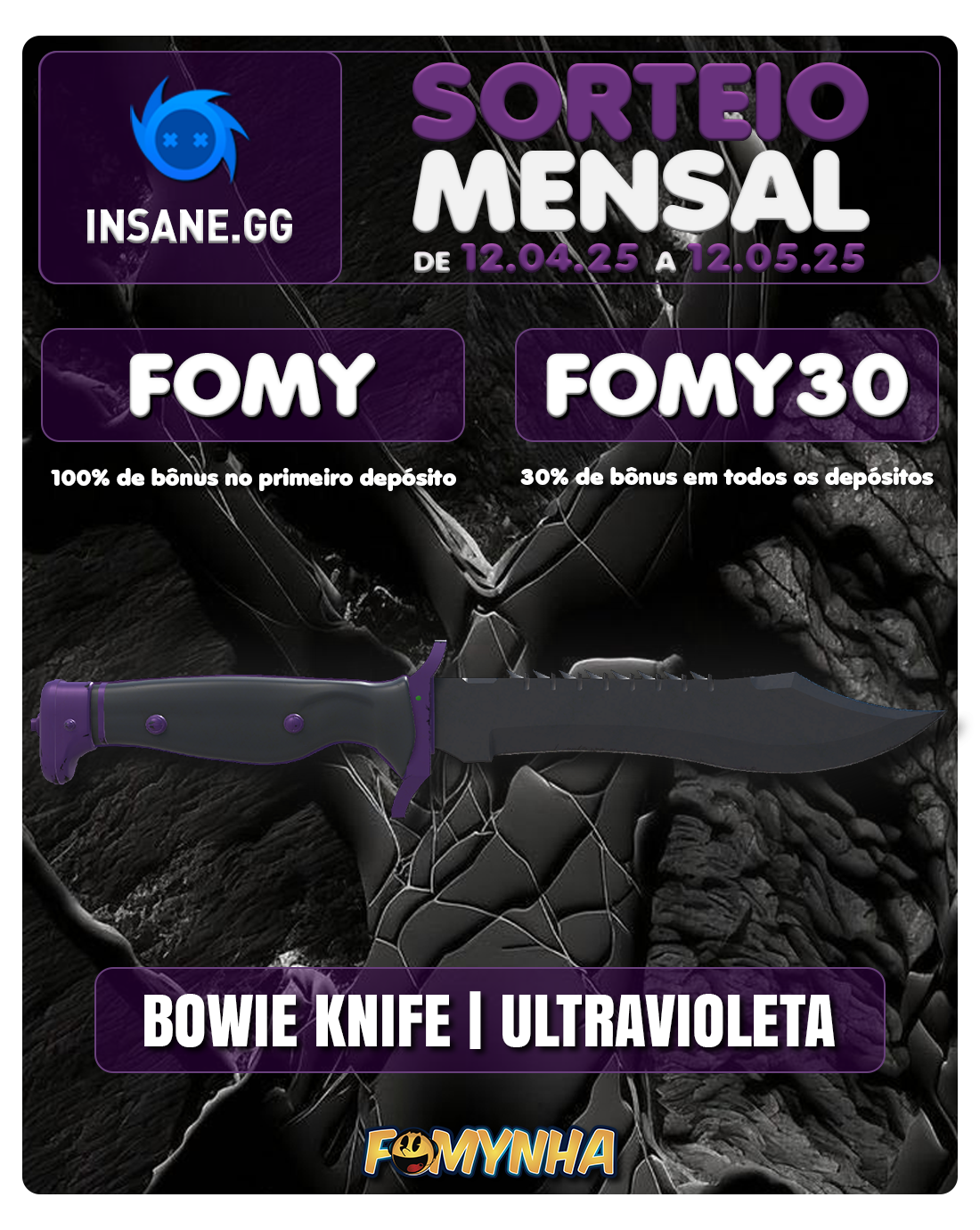 Banner SORTEIO MENSAL CSGONET MARCO